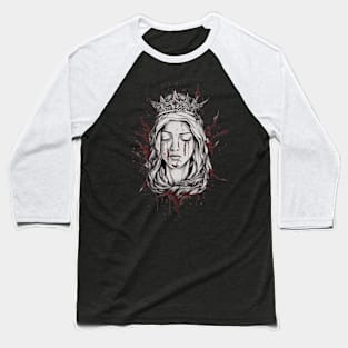 Saint Mary Of Sorrows Baseball T-Shirt